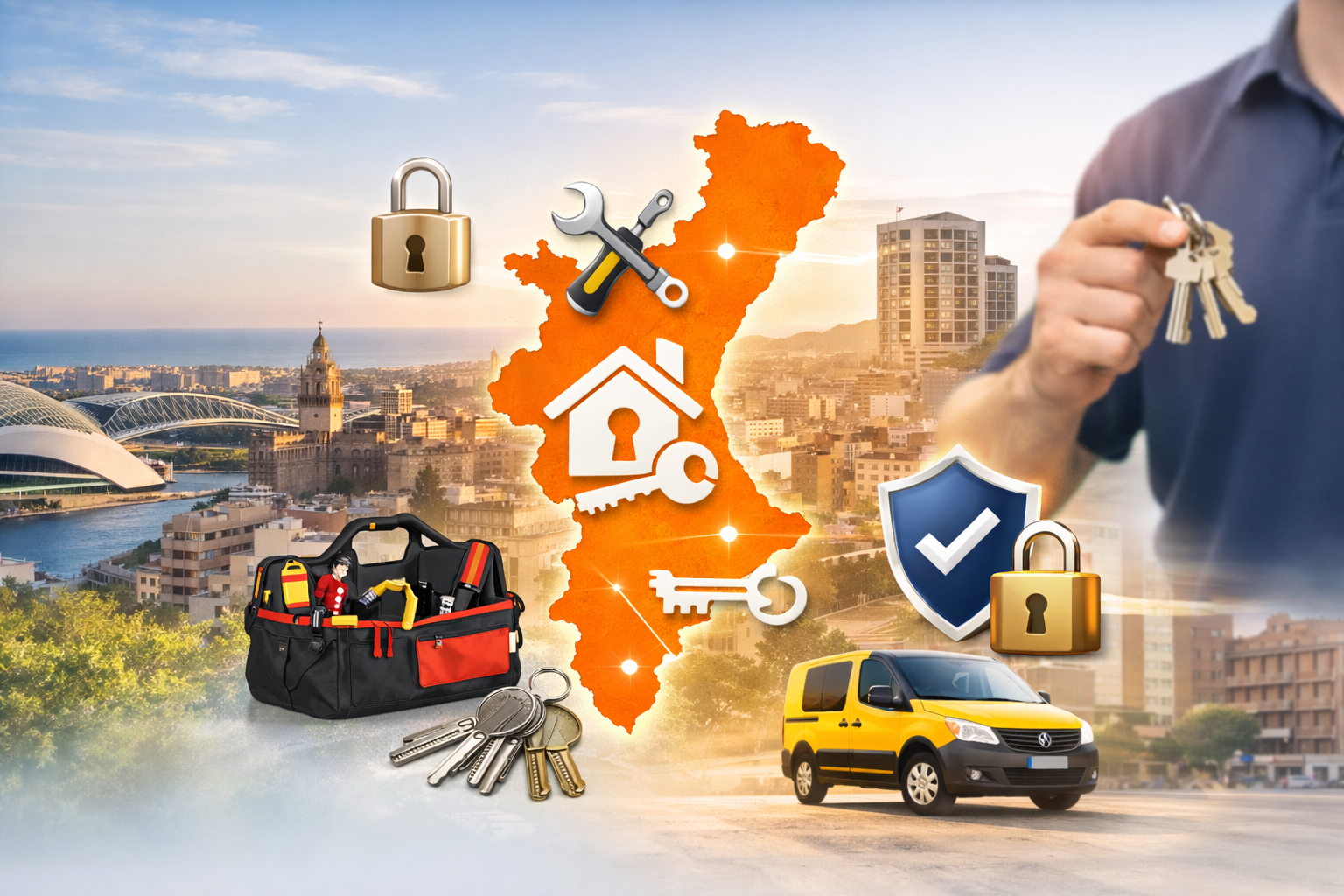 Cerrajeros en Valencia especializados en aperturas y cerraduras